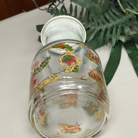 Vintage Libbey Old Farmer's Almanac Glass serving Bottle - Picture 7 of 12